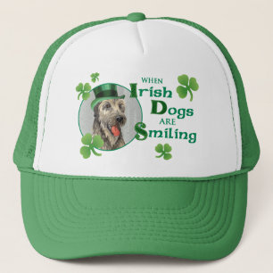 St. Patrick's Day Irish Wolfhound Trucker Pet