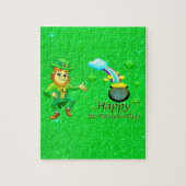 St. Patrick's Day Jigzaag Puzzle Legpuzzel (Verticaal)