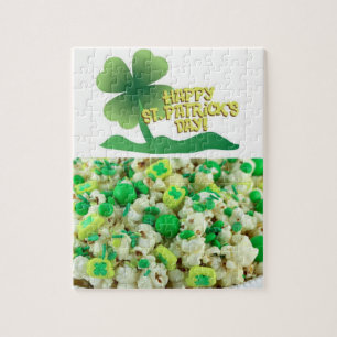 St. Patrick's Day Jigzaag Puzzle Legpuzzel