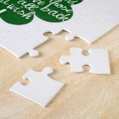 St. Patrick's Day Jigzaag Puzzle Legpuzzel (Zijkant)