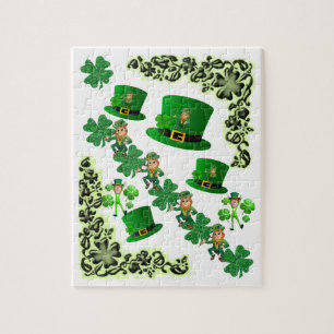St. Patrick's Day Jigzaag Puzzle Legpuzzel