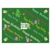 St. Patrick's Day Joyeuse nappe d'anniversaire (Devant (Horizontal))
