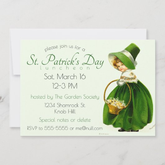  St. Patrick's Day Kaart (Voorkant)