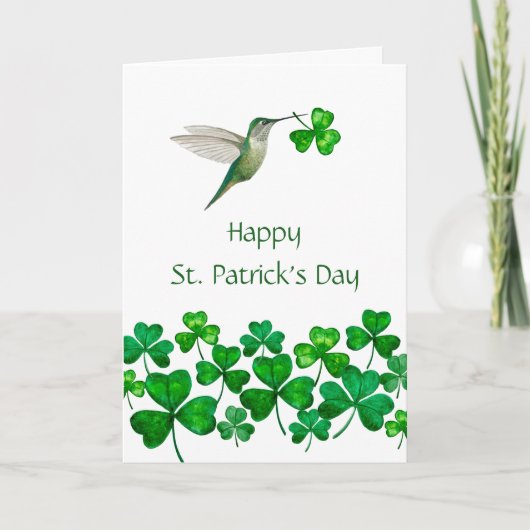 St. Patrick's Day Kaart (Voorkant)