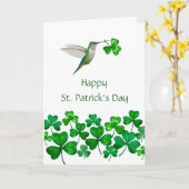 St. Patrick's Day Kaart (Gele Bloem)