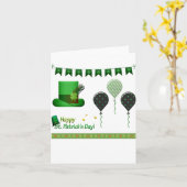 St Patrick's Day Kaart (Gele Bloem)