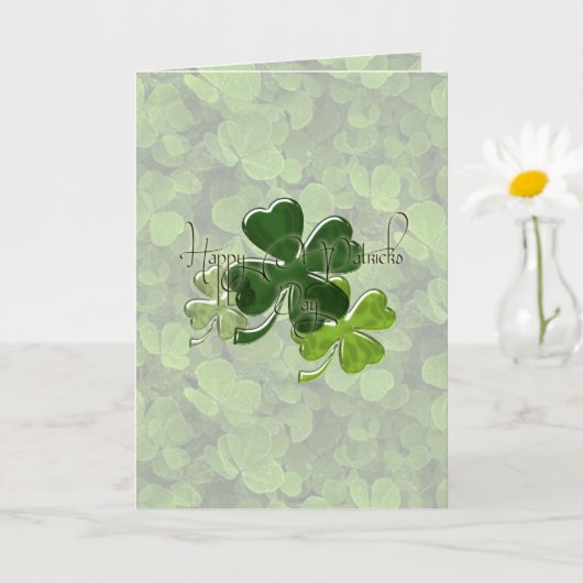 St. Patrick's Day Kaart (Kleine Plant)