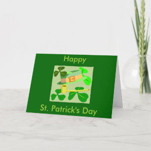 St. Patrick's Day Kaart