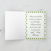 St. Patrick's Day Kaart (Binnen)
