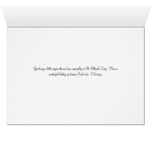 St. Patrick's Day Kaart voor vrouw (Binenzijde Horizontaal (Onderkant))