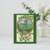 St. Patrick's Day Kaarten met Irish Castle (Staand voorkant)