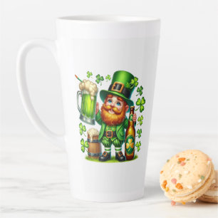 St. Patrick's Day Kabouter Bier Design-65218 Latte Mok