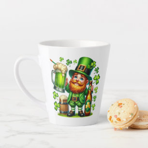 St. Patrick's Day Kabouter Bier Design-65218 Latte Mok