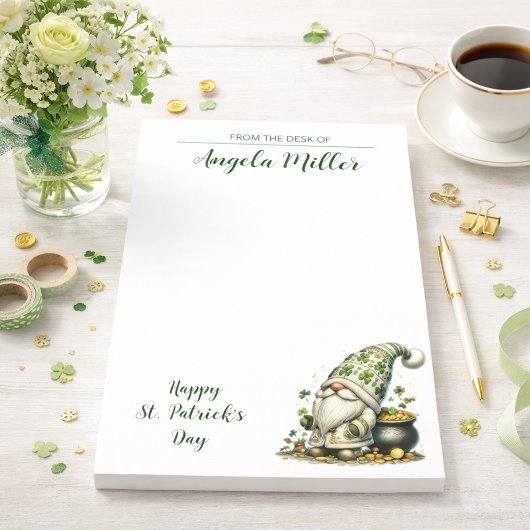 St. Patrick's Day Kabouter Bureaunotities Post-it® Notes