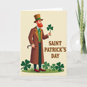 St. Patrick's Day Kabouter Kaart