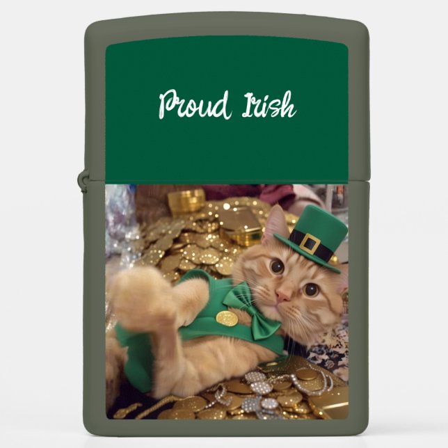 St. Patrick's Day Kabouter Kat  (Front)