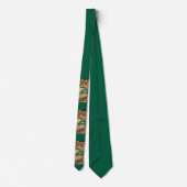 St. Patrick's Day Kabouter Kat Stropdas (Achterkant)