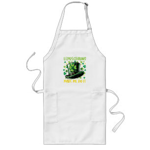St. Patrick's Day Kabouters Hebben Me Dwingen Lang Schort