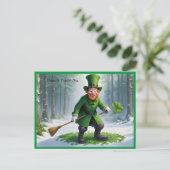 St. Patrick's Day Karakter Briefkaart (Staand voorkant)