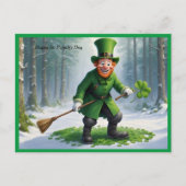 St. Patrick's Day Karakter Briefkaart (Voorkant)