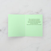 St. Patrick's Day Keltisch Kruiskaart Kaart (Binnen)