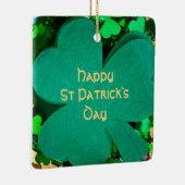 St Patrick's Day Keramisch Ornament (Rechts)