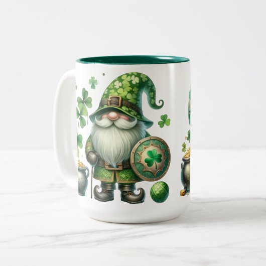St. Patrick's Day Keramische Mok (Voorkant links)