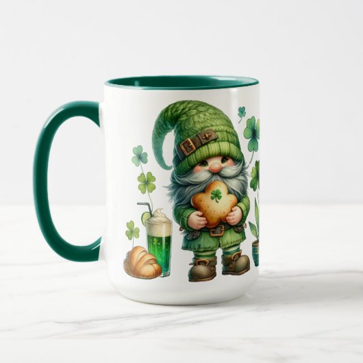 St. Patrick's Day Keramische Mok (Links)