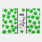 St. Patrick's Day Keukenhanddoek (Horizontaal)