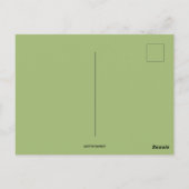  St Patrick's Day Kind Zingen Briefkaart (Achterkant)