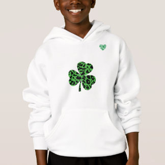 St. Patrick's Day Kinder Leopard Shamrock Shirt