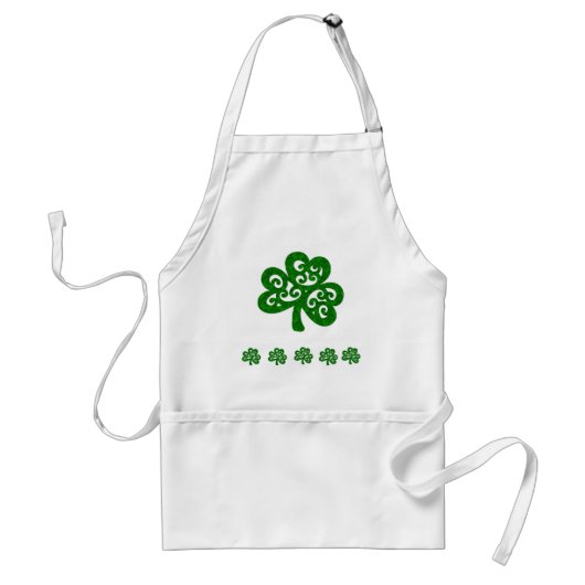 St. Patrick's Day Kitchen Schort (Voorkant)