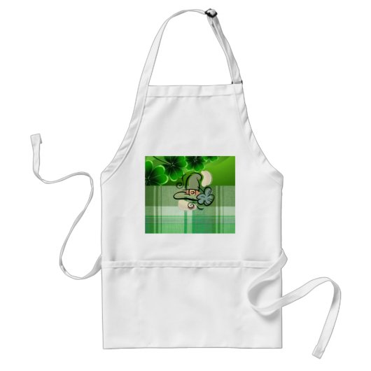 St. Patrick's Day Kitchen Schort (Voorkant)