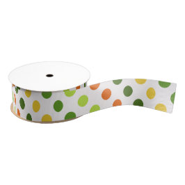 St Patricks Day Kleurrijke Stippen Irish Gift Wrap Grosgrain Lint