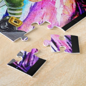 ST. PATRICK'S DAY KOBOLDJIGZAAGPUZZEL LEGPUZZEL (Zijkant)