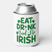 St Patrick's Day Koelbox Blikjeskoeler (Blikje Achterkant)