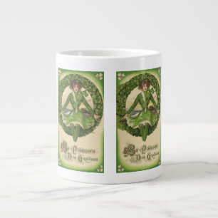 St. Patrick's Day, Krans met Irish Lass Extra Grote Mok