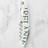 St. Patrick's Day Kurkentrekker Bottle Open (Voorkant)