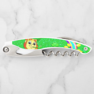 St. Patrick's Day Kurkentrekker Bottle Open