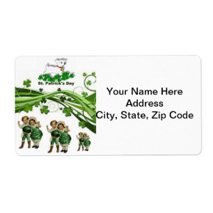 St. Patrick's Day Labels