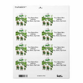 St. Patrick's Day Labels (Full Sheet)