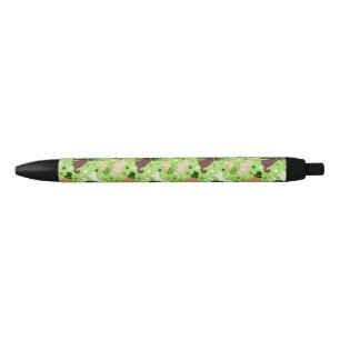 St. Patrick's Day Labradoodle/Goldendoedle Zwarte Inkt Pen