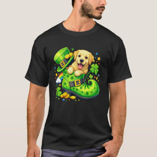 St Patrick's Day Labrador Retriever Kabouter T-shirt