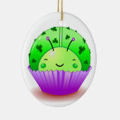 St. Patrick's Day Ladybug Cupcake Ornament (Rechts)