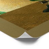 St. Patrick's Day Lass Dearing Green Poster (Hoek)