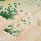  St. Patrick's Day Lass, Lucky Shamrocks Legpuzzel (Zijkant)