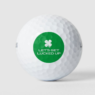 St. Patrick's Day Laten we gaan lukken Golfballen