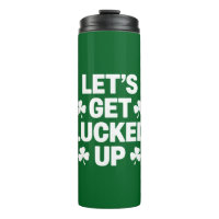 St. Patrick's Day Laten we geluk hebben Ierse klav