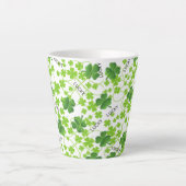 "St. Patrick's Day" Latte Mok (Voorkant)