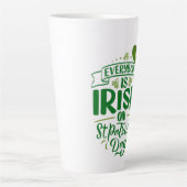 St Patrick's Day Latte Mok (Voorkant)